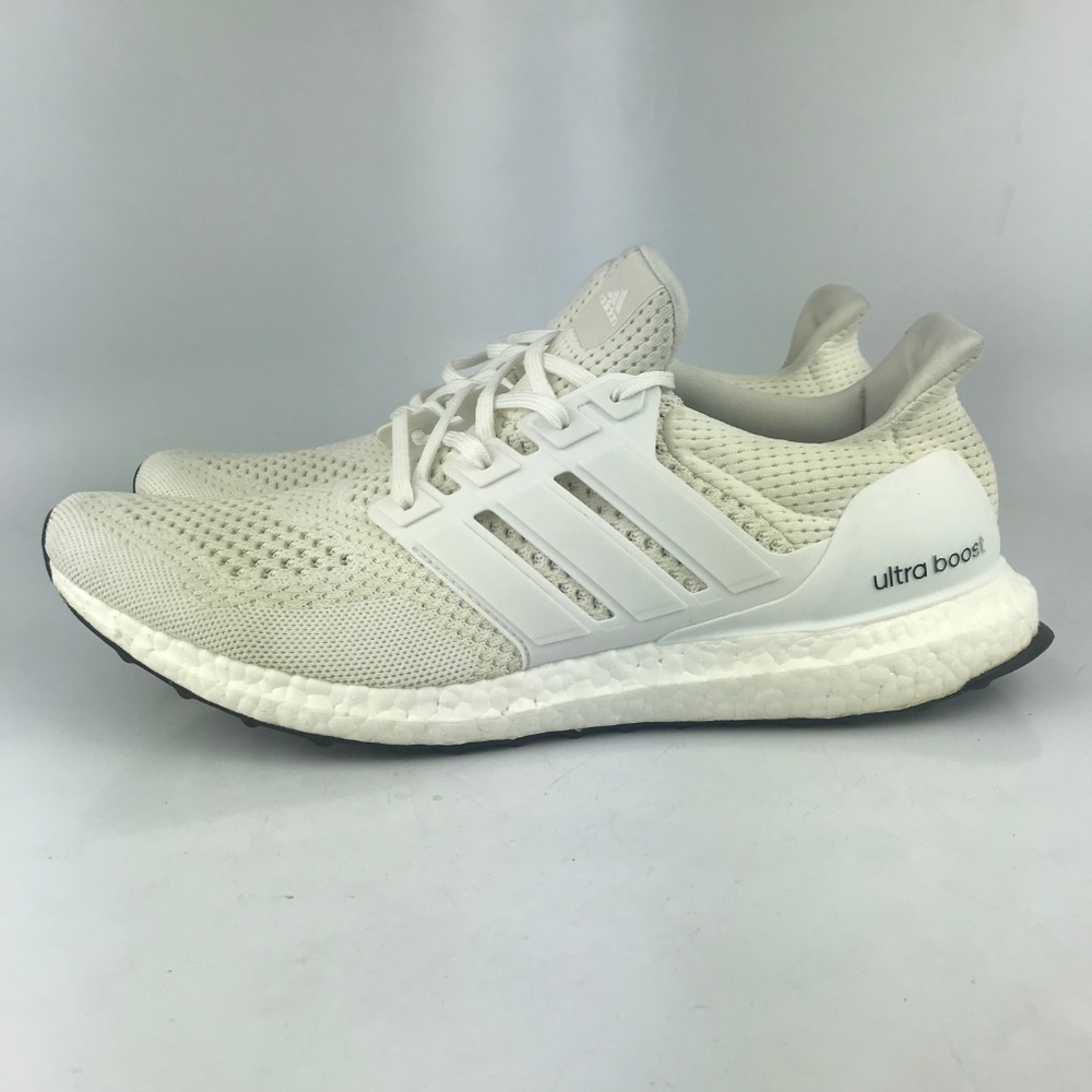 Adidas Ultra Boost 1.0 All White Size 12 (Used) - Picture 3 of 6